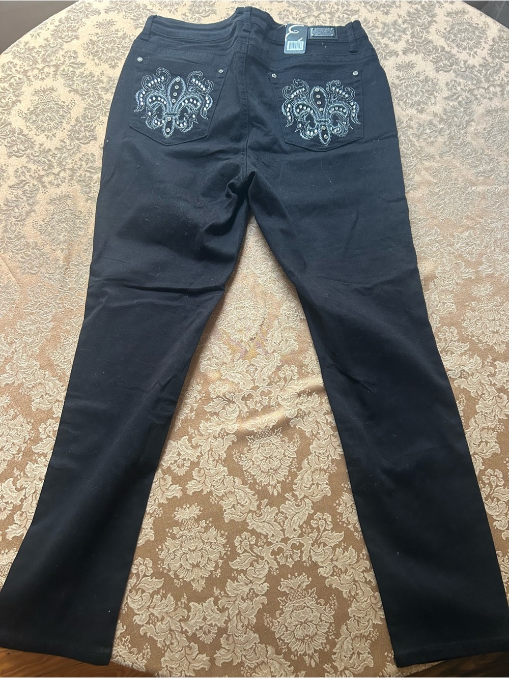 Earl Jeans Embellished Black Women's Jeans - Classic Fit new with tags
